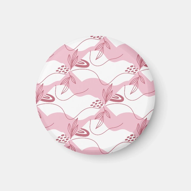 Aimant Motif minimaliste (Devant)