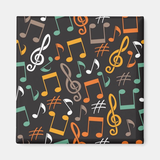Aimant Motif musical (Devant)