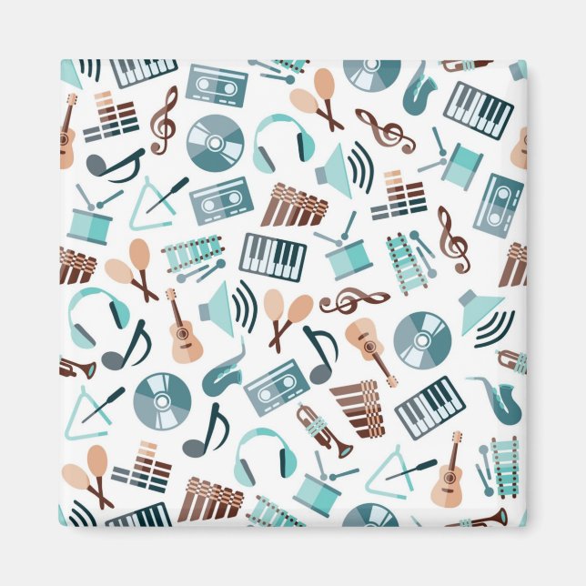 Aimant Motif musical (Devant)