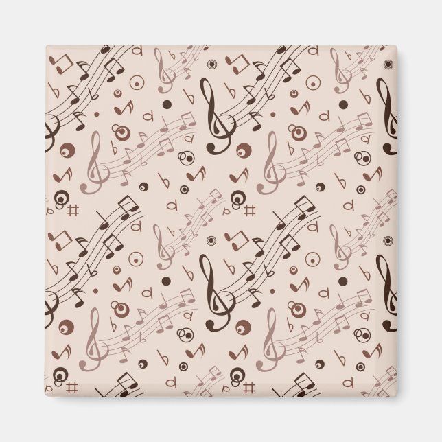 Aimant Motif musical (Devant)
