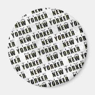 Aimant Motif natif du New Yorker