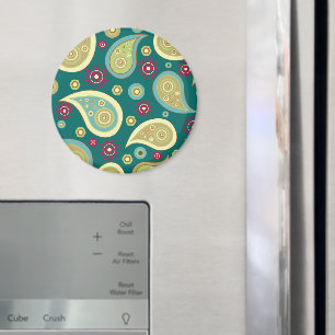 Aimant Motif Paisley, Persian Paisley, Oriental Paisley