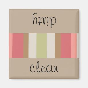 Aimant Motif Paprika Stripes