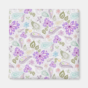 Aimant Motif pastel pastel coloré