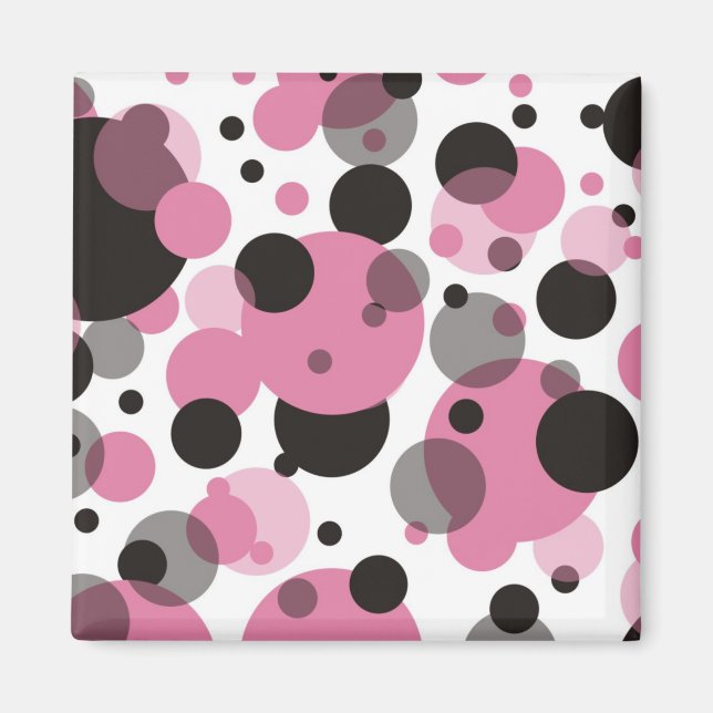 Aimant Motif Poke dots (Devant)