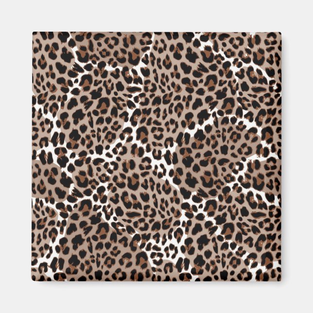 Aimant motif poster de animal (Devant)