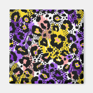 Aimant motif poster de animal