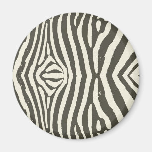 Aimant Motif Poster de animal Zebra Stripe