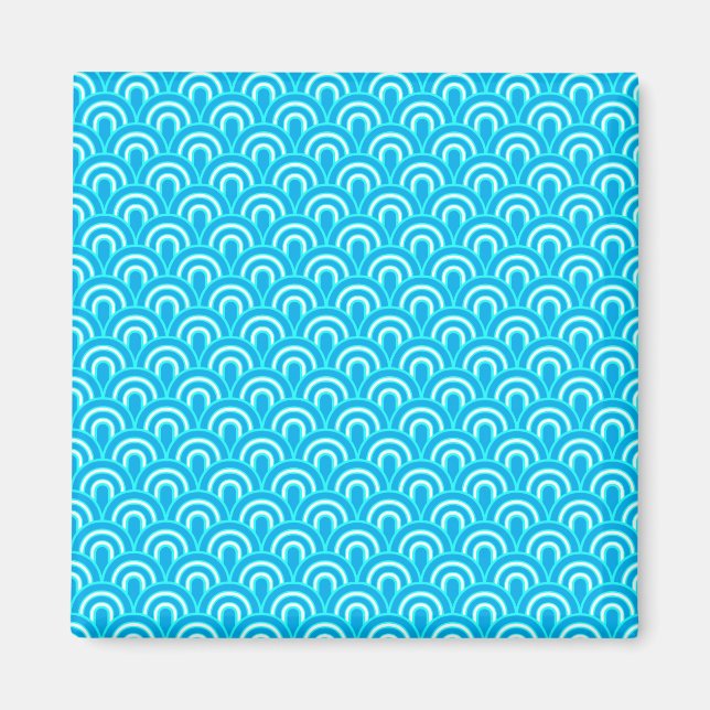Aimant Motif rétro sans fil (Devant)