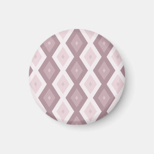 Aimant Motif rose quartz rose diamant