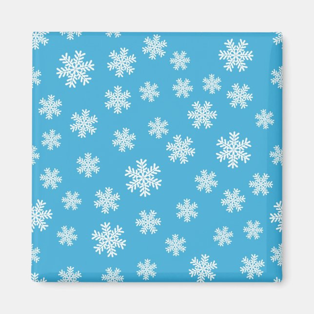Aimant Motif Snowflake (Devant)