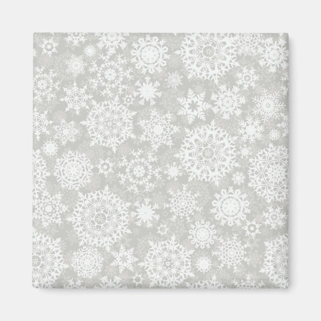 Aimant Motif Snowflake (Devant)