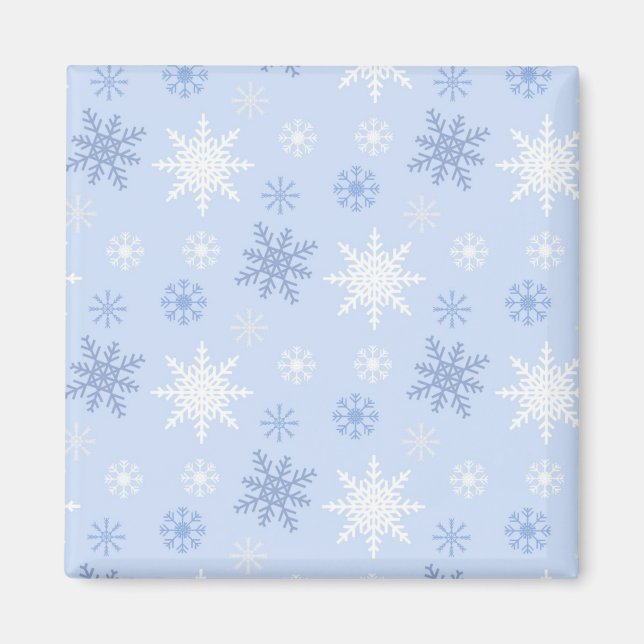 Aimant Motif Snowflake (Devant)