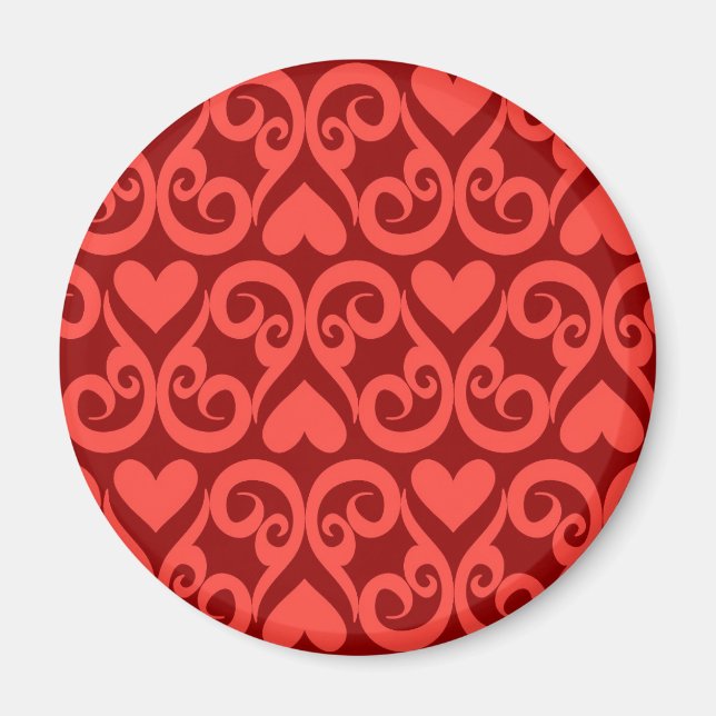 Aimant Motif Valentine (Devant)
