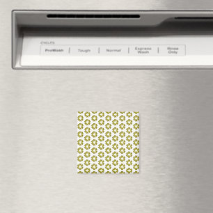 Aimant Motif Vert Olive
