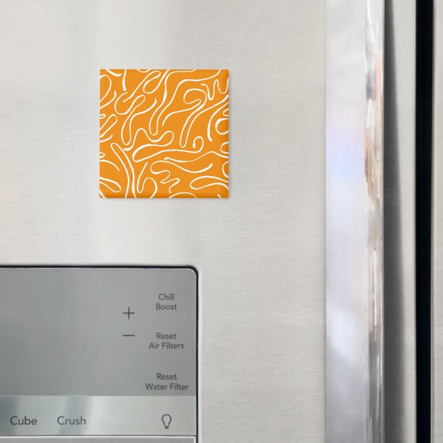 Aimant Motif Vibre Abstraite (In situ (réfrigérateur))