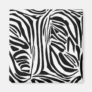 Aimant Motif zèbre