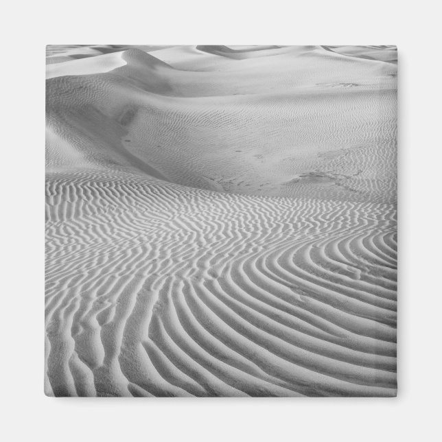Aimant Motifs dans les dunes de sable (Devant)