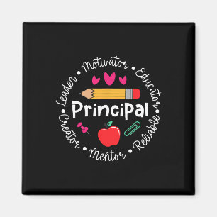 Aimant Motivateur principal leader drôle de rentrée scola