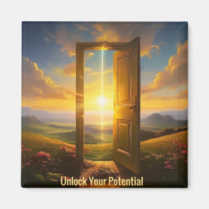 Aimant Motivation Déverrouillez Votre Positivité Potentie