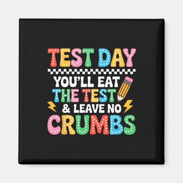 Aimant Motivation Groovy Staar pour le jour de l'examen d (Devant)