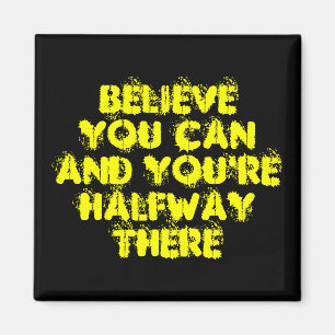 Aimant Motivation inspirante Citations de succès positif