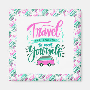 Aimant Motivation moderne élégante Meilleur Message pop