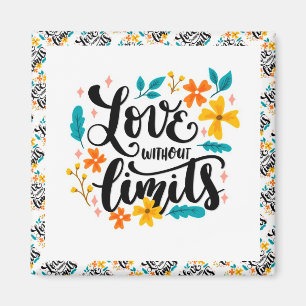 Aimant Motivation moderne élégante Meilleur Message popul