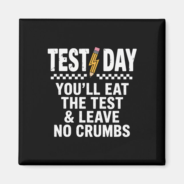 Aimant Motivation pour le jour de test de l'État Staar Vo (Devant)