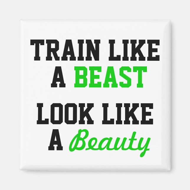 Aimant Motivation pour l'entraînement (Devant)