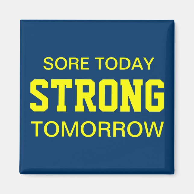 Aimant Motivation pour l'entraînement (Devant)