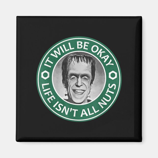 Aimant Motivationnel Ce Sera D'Accord Inspiration Munster (Devant)