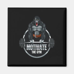 Aimant Motiver Le Gym Gorilla Beast Workout Bodybuilding