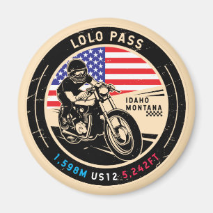 Aimant Moto Lolo Pass Idaho