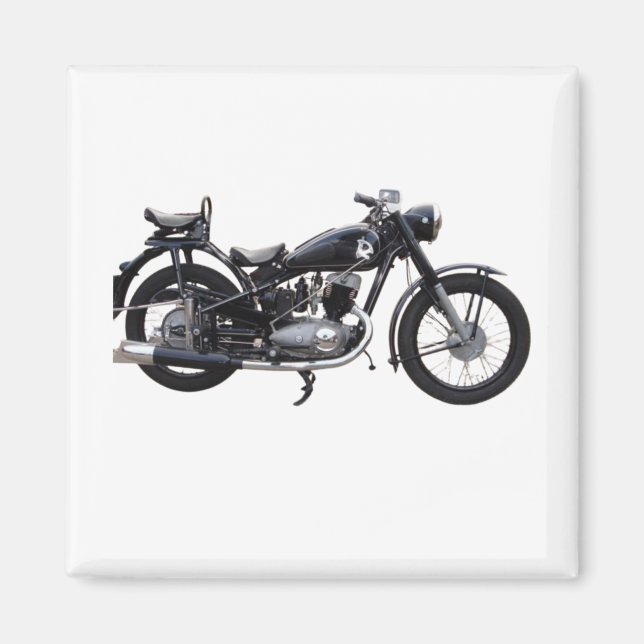 Aimant Moto Retro (Devant)