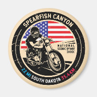 Moto Spefish Canyon Dakota du Sud