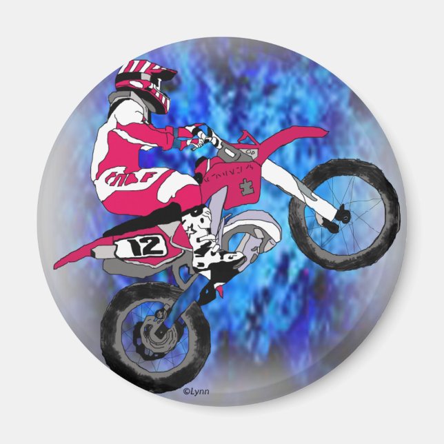 Aimant Motocross 306 (Devant)