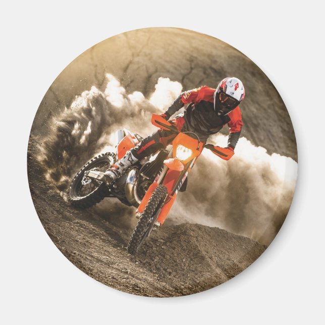 Aimant Motocross Rider (Devant)