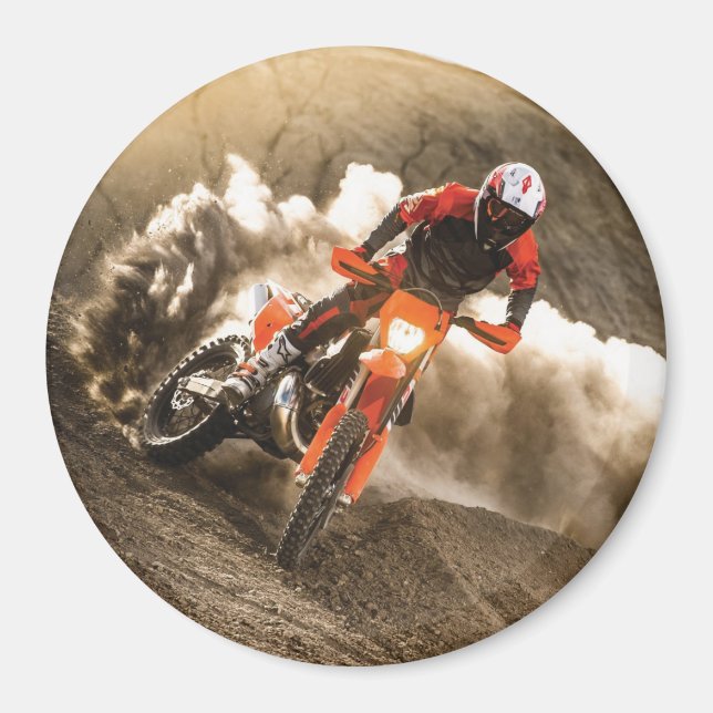 Aimant Motocross Rider (Devant)