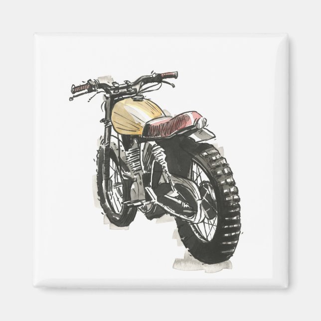 Aimant Motorcycles in Ink III (Devant)