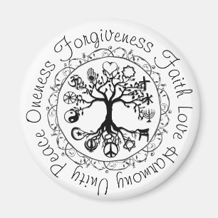 Aimant Mots positifs faits sur commande