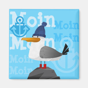 Aimant Mouette de "Moin Moin"
