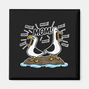 Aimant Mouettes Drôles Vie de Maman Chaos