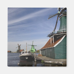 Aimant Moulin à vent, Zaanse Schans, Hollande, Pays-Bas