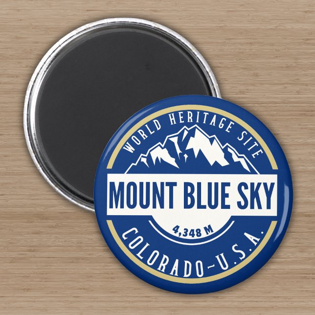 Aimant Mount Blue Sky Colorado Elev 4348 m (Créateur téléchargé)