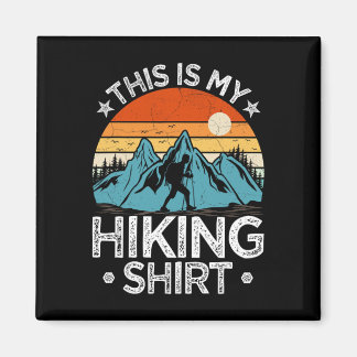 Aimant Mountain Hiking Adventure Vintage This Is My Hikin