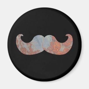 Aimant Moustache en métal