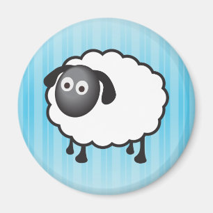 Aimant Moutons blancs