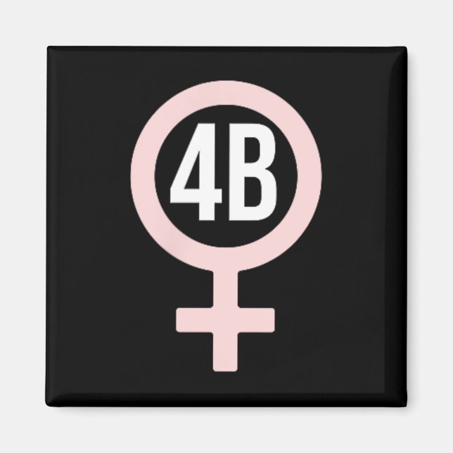 Aimant Mouvement féministe coréen (Devant)