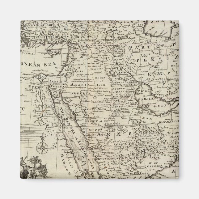 Aimant Moyen-Orient (Devant)